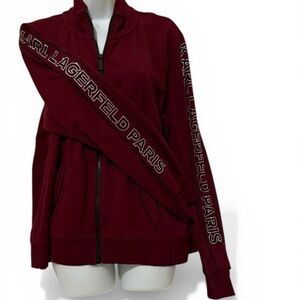 Karl Lagerfeld Deep Red Jacket